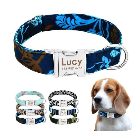 Cat Dog Collar Collar Lettering Anti-lost Tag Small Large Dog Traction | Majestic Pet Kingdom™