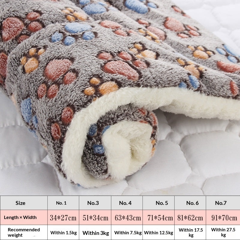 Thickened Pet Mat For Autumn And Winter Warmth - Majestic Pet Kingdom