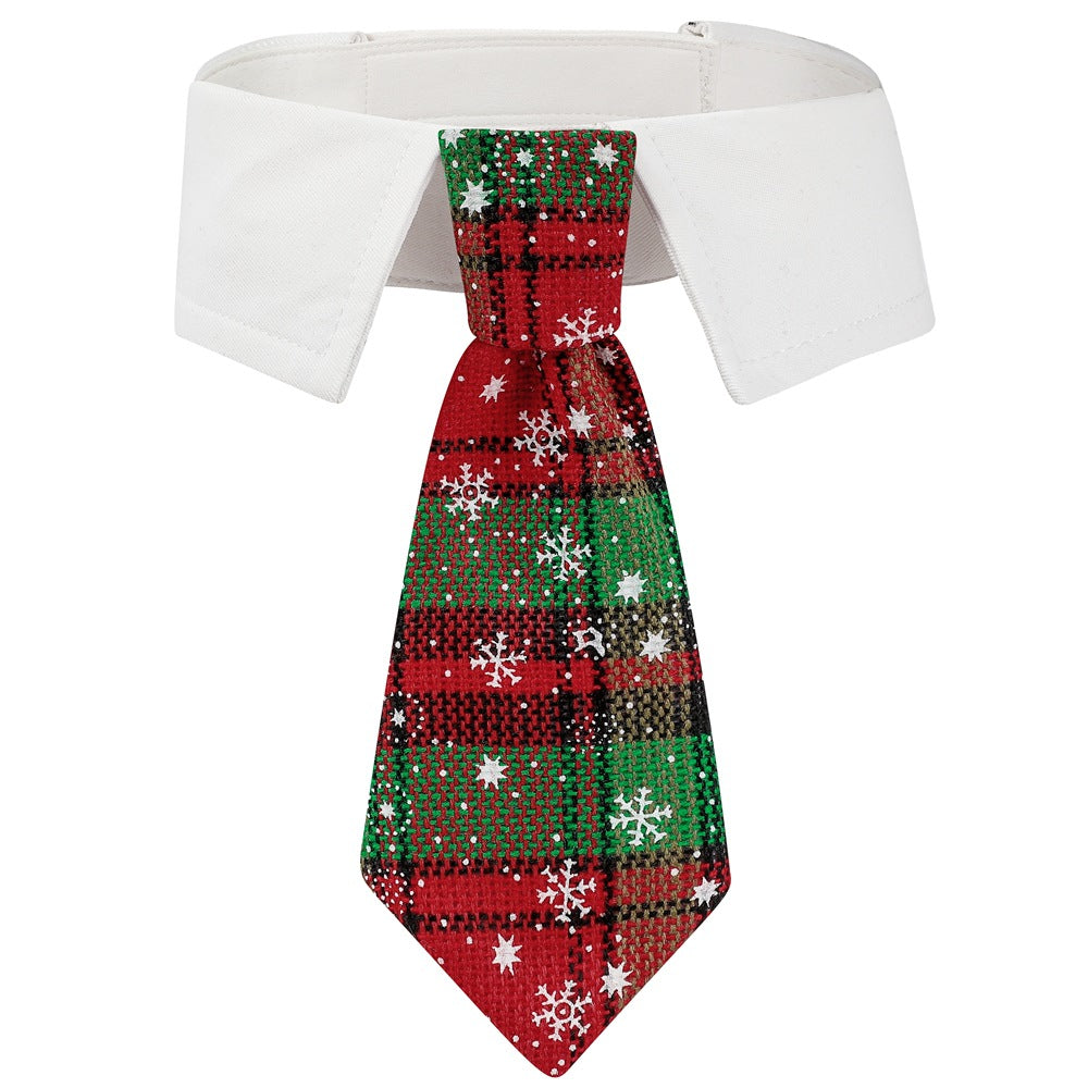 Christmas Pet Bandana: Holiday Scarf Bib for Small & Large Dogs