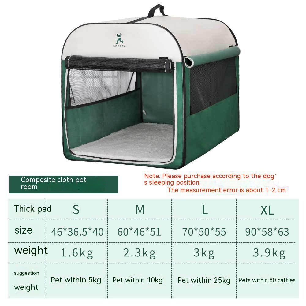 Warm Enclosed Winter Dog Kennel & Cat House - Majestic Pet Kingdom