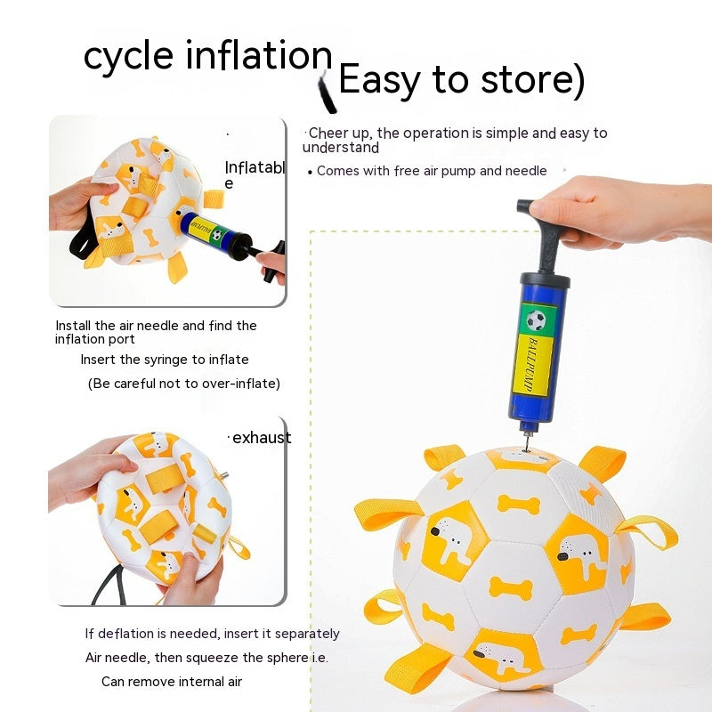 Interactive Training Soccer Ball Toy for Dogs