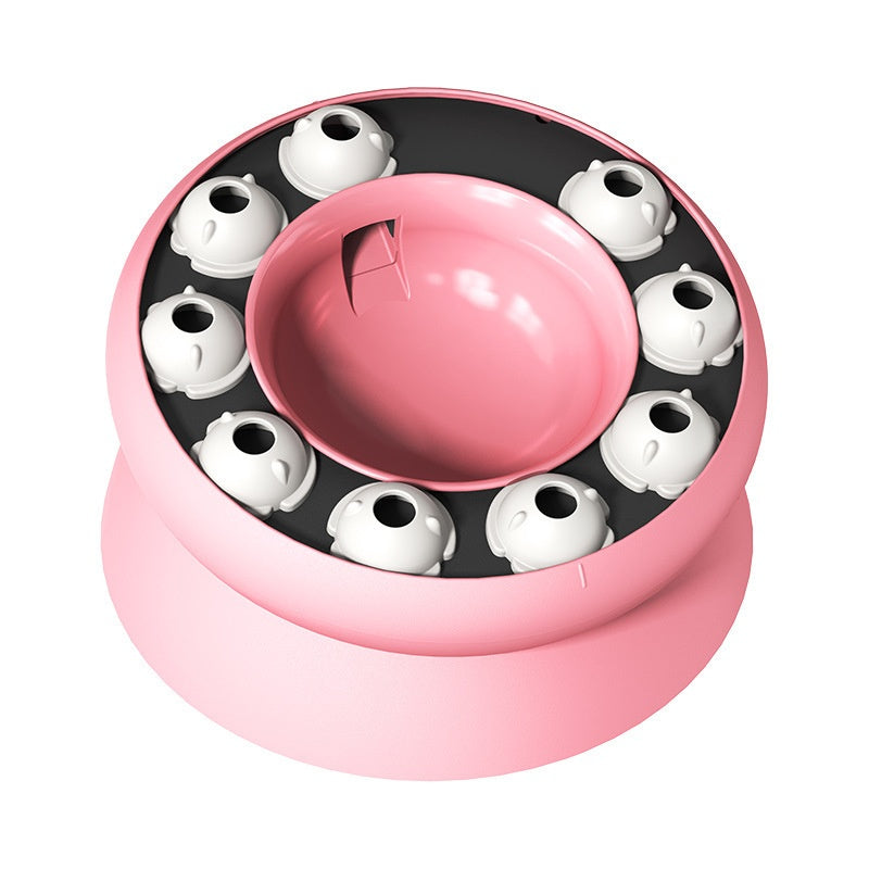 Rotating Food Leakage Feeding Cat Bowl Puzzle Cat Toy - Majestic Pet Kingdom