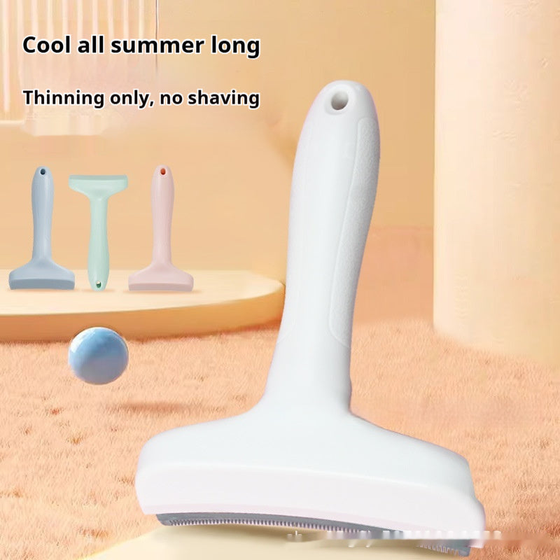 Pet Macaron Curved Blade Hair Removal Comb - Majestic Pet Kingdom