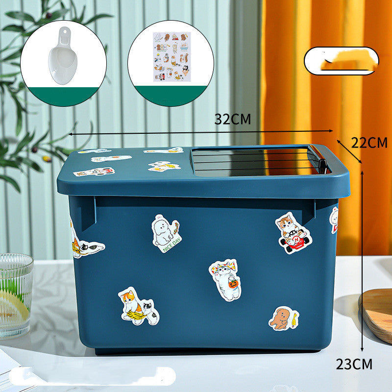 Dog & Cat Food Storage Bucket Box Container
