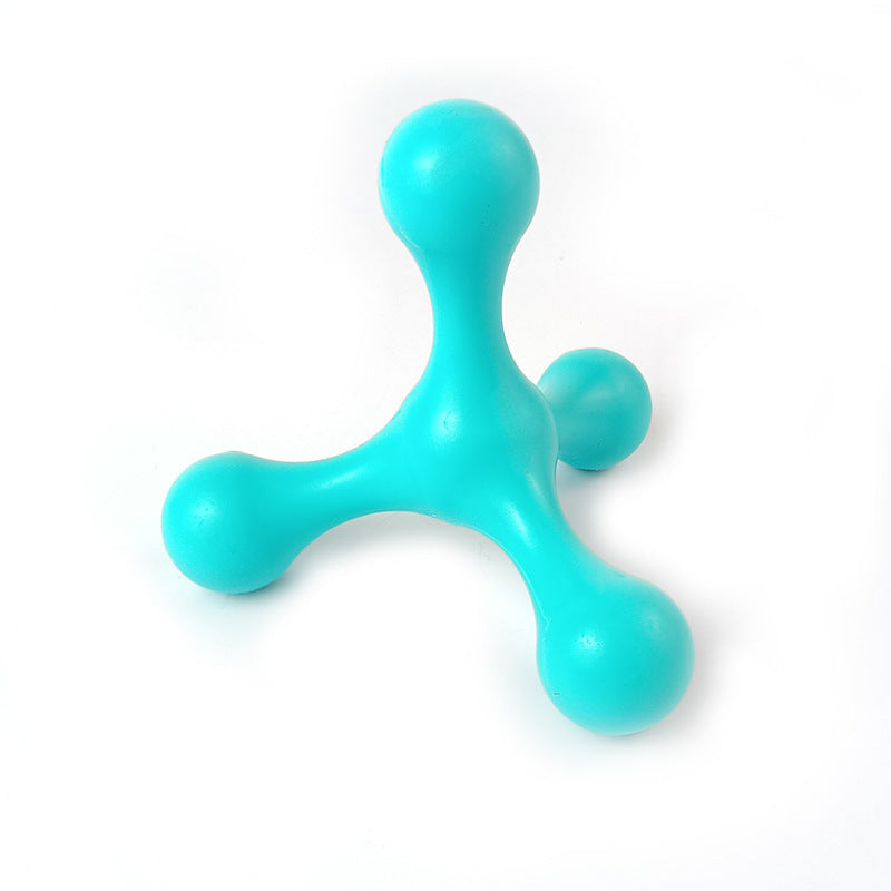 Silicone Toy For Small And Medium Dogs Biter Grinding Teeth Relieves Boredom Three Legs | Purrfect Pet Kingdom