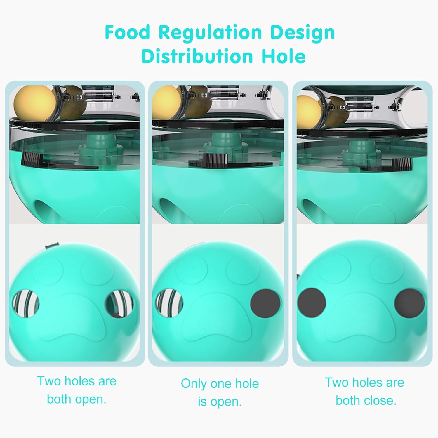 Interactive Cat Treat Dispenser Toy - Tumbler Feeder Toy For IQ Training And Mental Stimulation | Purrfect Pet Kingdom