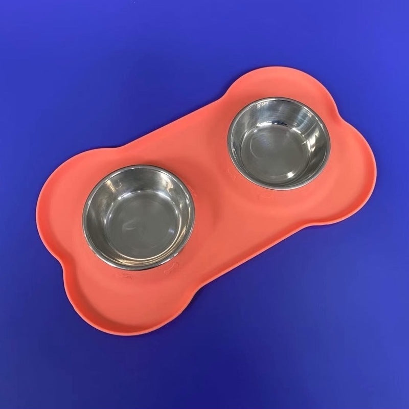 Silicone Pet Bowl Roll Edge Anti Spill Portable And Foldable - Majestic Pet Kingdom
