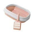 Cat Litter Box Pet Toilet Bedpan Trainer Tray Scoop