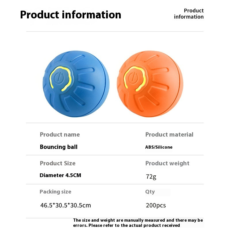 Smart Automatic Moving Electronic Dog Ball Toy