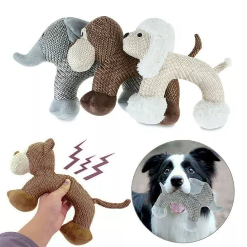 Dog Chew Toys For Small Large Dogs Bite Resistant Dog Squeaky Duck Toys Interactive Squeak Puppy Dog Toy Pets Supplies Pet Products - Purrfect Pet Kingdom™