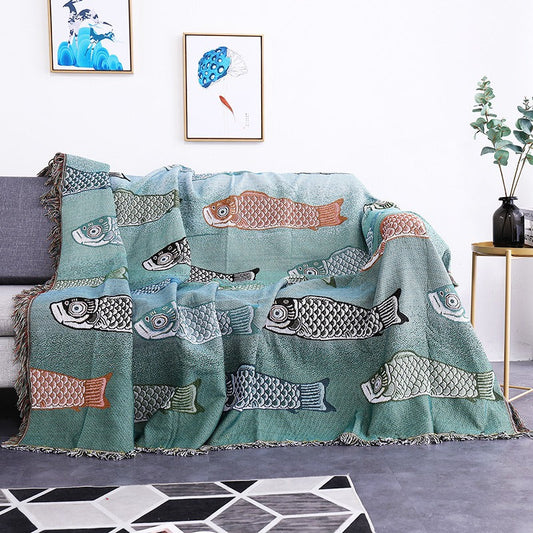 modern-minimalist-koi-patterned-sofa-blanket-can-be-used-as-a-soft-carpet-tablecloth-decoration-dust-proof-luxury-view-1 | Majestic Pet Kingdom