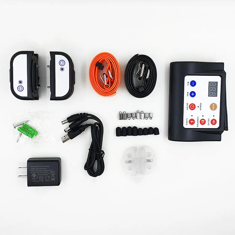 Dog Fence System 2 in 1 Wireless Remote Training Collar Kit