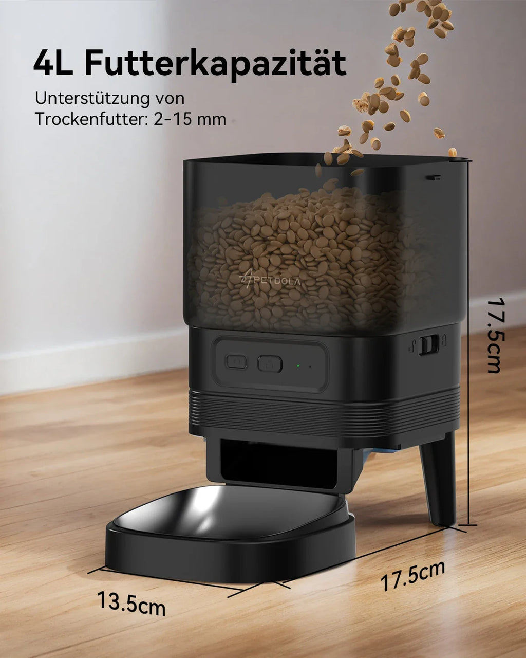 Automatic Cat Feeder Smart Pet Feeder Dog Slow Food Machine With Timed Quantitative APETDOLA FDG30 Automatic Cat Food Dispenser - Majestic Pet Kingdom