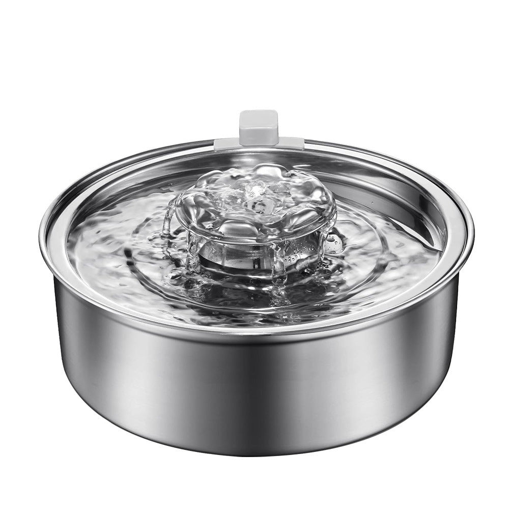 Smart Pet Water Dispenser: Stainless Steel Auto Circulation - Majestic Pet Kingdom