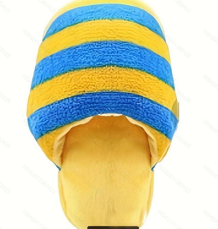 Dog Plush Toy Slipper Shape Interactive Squeaky Teething Chewer - Detail Angle 4 | Majestic Pet Kingdom