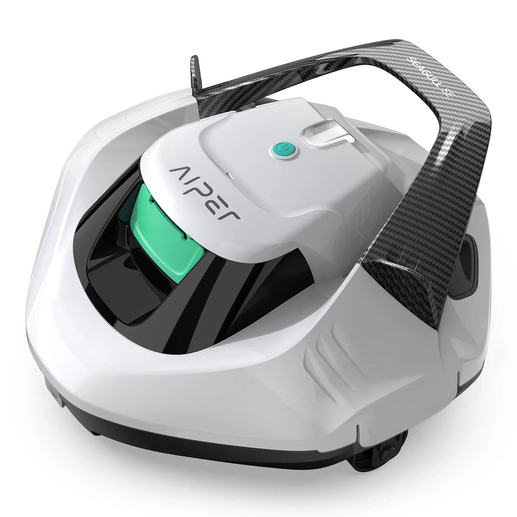 AIPER Seagull SE 2026 Cordless Robotic Pool Vacuum with 1320GPH Strong Suction, Lasts 90 Mins Runtime, LED Indicator,Pool Vacuum for Above-Ground Pool up to 40 Feet,Refurbished - Majestic Pet Kingdom