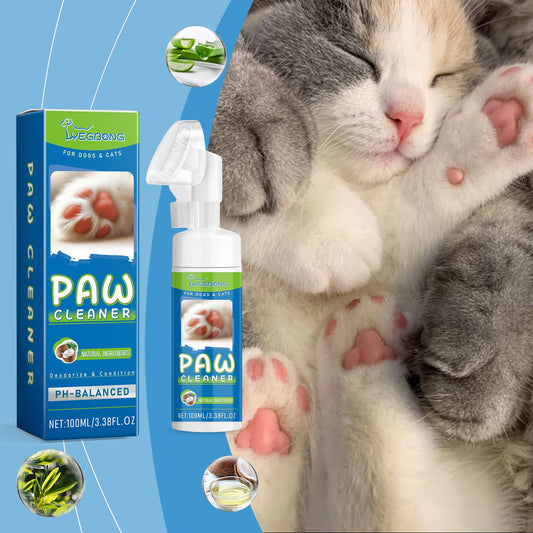 Pet Foot Cleaner Dog And Cat Wash Paws Foot Cleaner Foot Care Foam | Purrfect Pet Kingdom