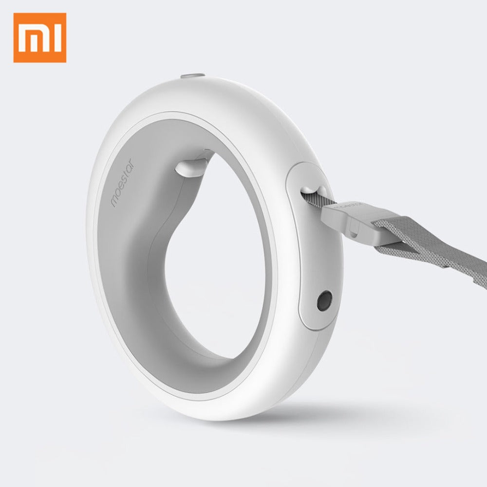 Smart Remote LED Lighting Retractable Dog Ring Leash
