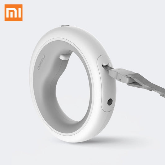 Smart Remote LED Lighting Retractable Dog Ring Leash