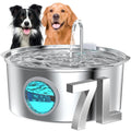 Stainless Steel Pet Fountain: Automatic Heated Waterer - Majestic Pet Kingdom