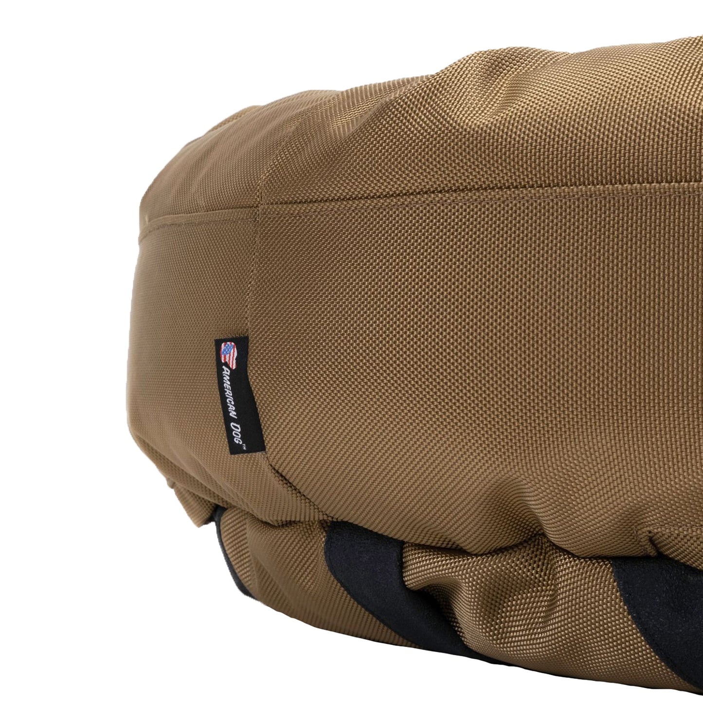 Dog Bed Round Bolstered Heavy Duty Chew Resistant Cushion