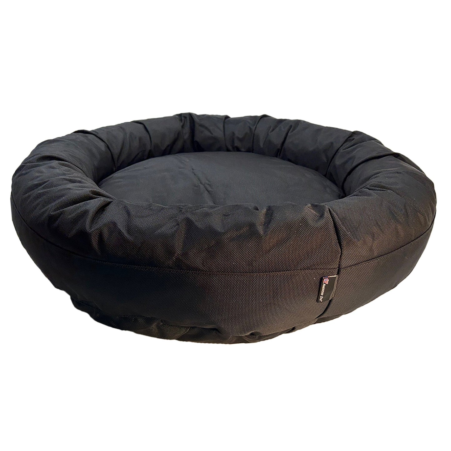 Dog Bed Round Bolstered Heavy Duty Chew Resistant Cushion