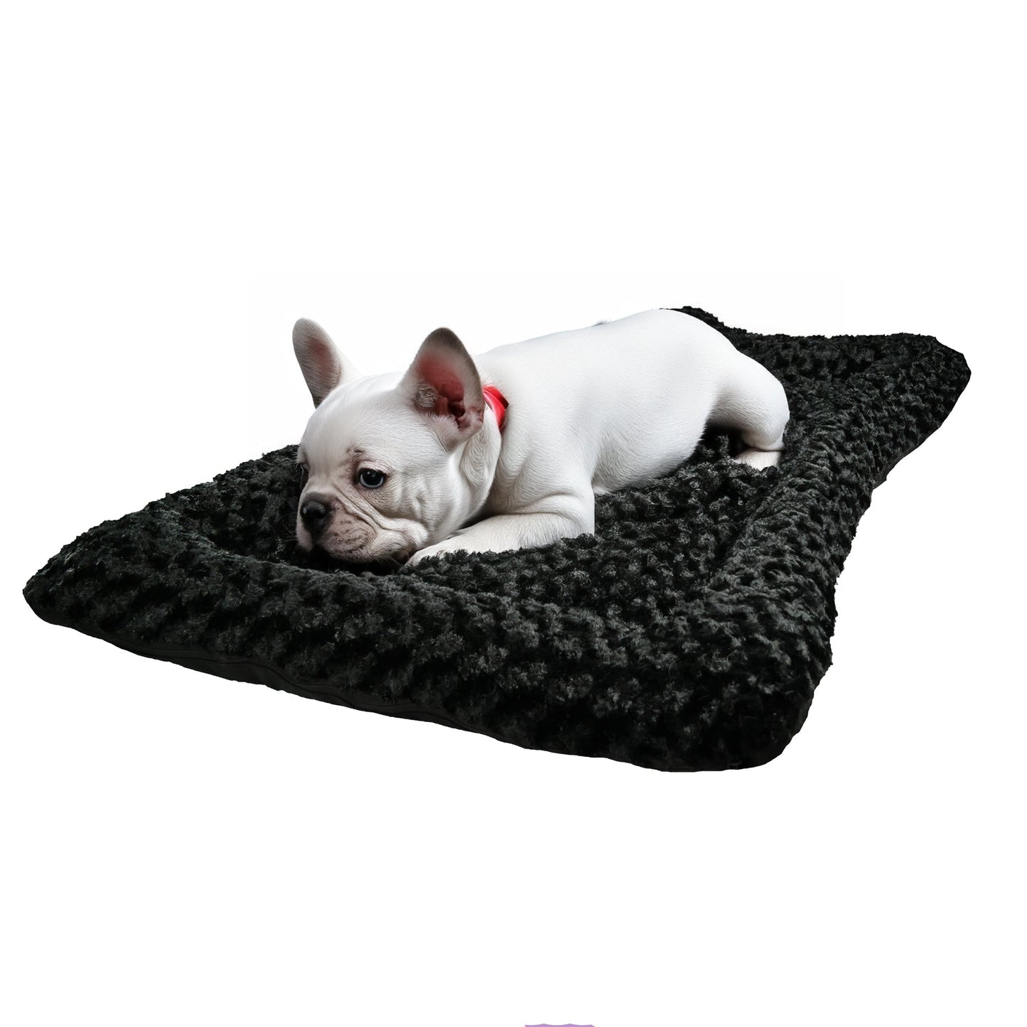 Dog Bed Rectangle Bolstered Furvana Cloud Plush Sleeping Mat