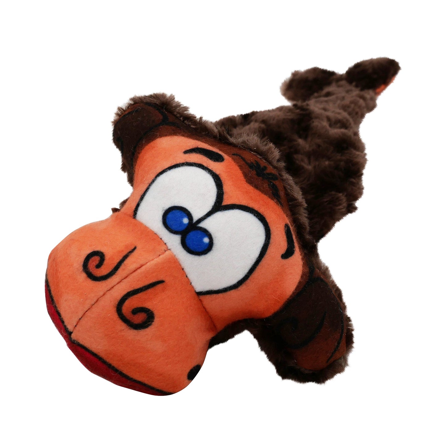 Dog Plush Toy Milo the Monkey Squeaky Soft Stuffed Animal