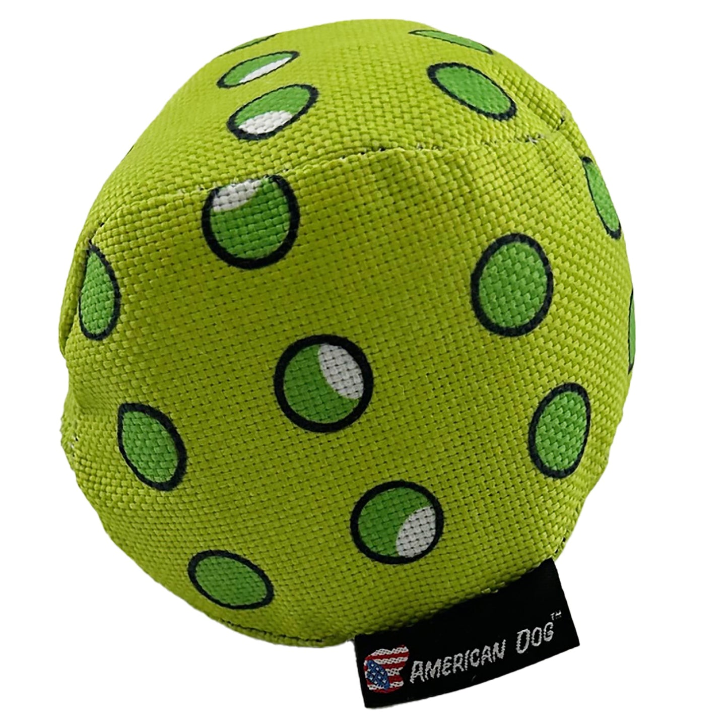 Dog Toy Pickle Ball Durable Squeaky Fetch Bouncing Ball Pet