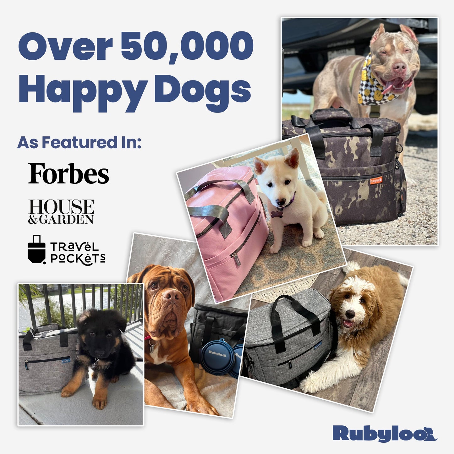Dog Travel Bag The Original Doggy Bag Weekend Supplies Organizer - Detail Angle 5 | Majestic Pet Kingdom