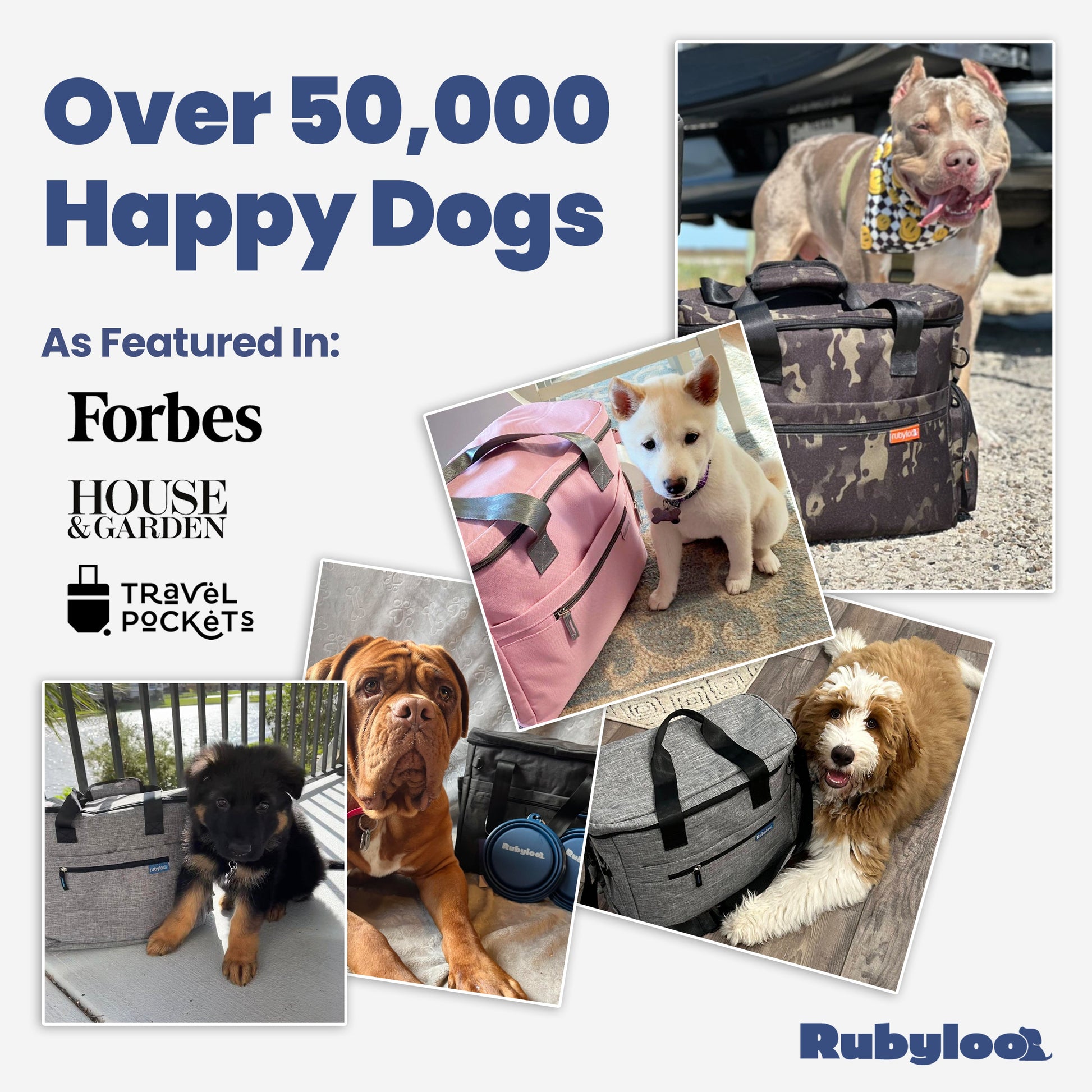Dog Travel Bag The Original Doggy Bag Weekend Supplies Organizer - Detail Angle 5 | Majestic Pet Kingdom