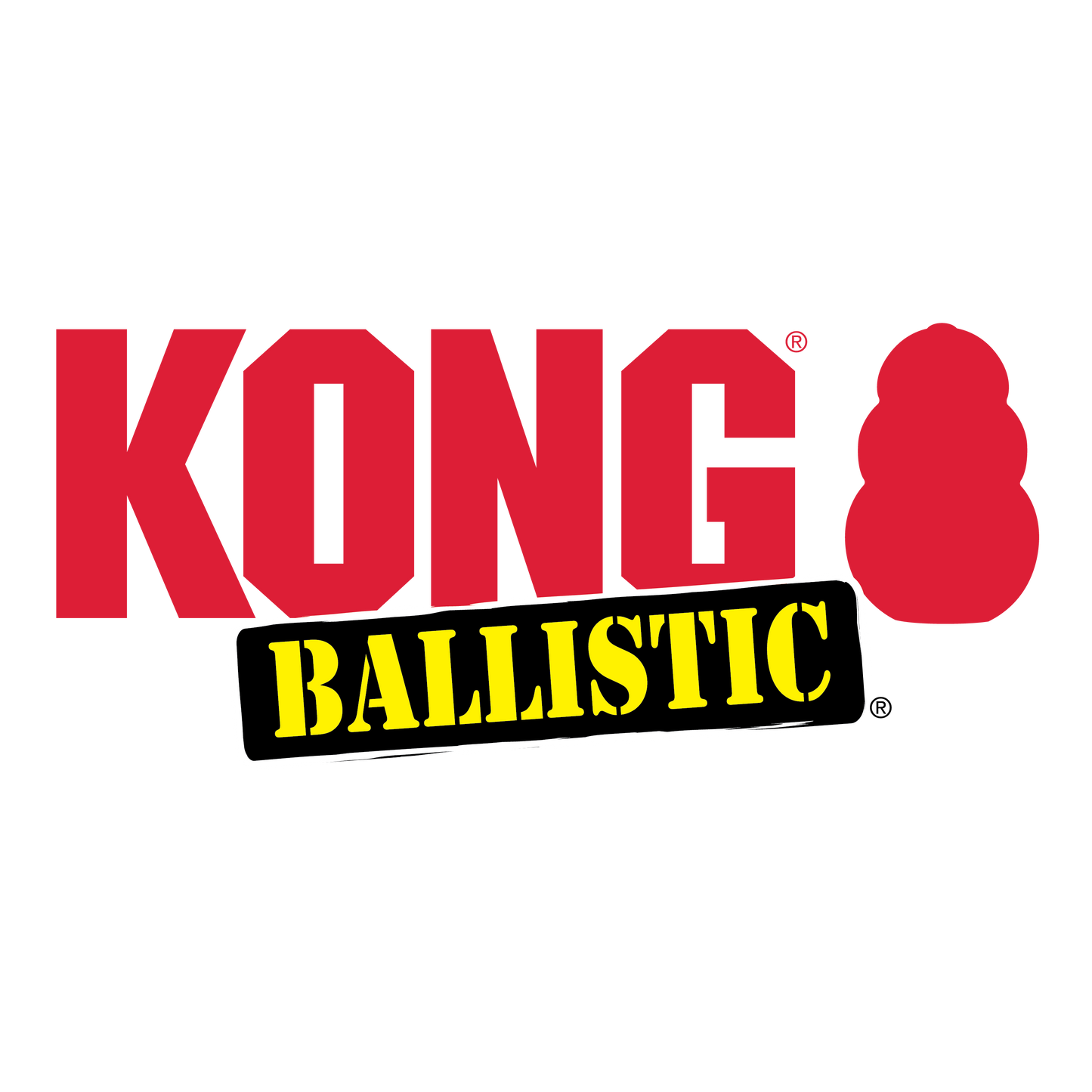 Dog Toy KONG Ballistic Alligator Tough Squeaky Plush Large