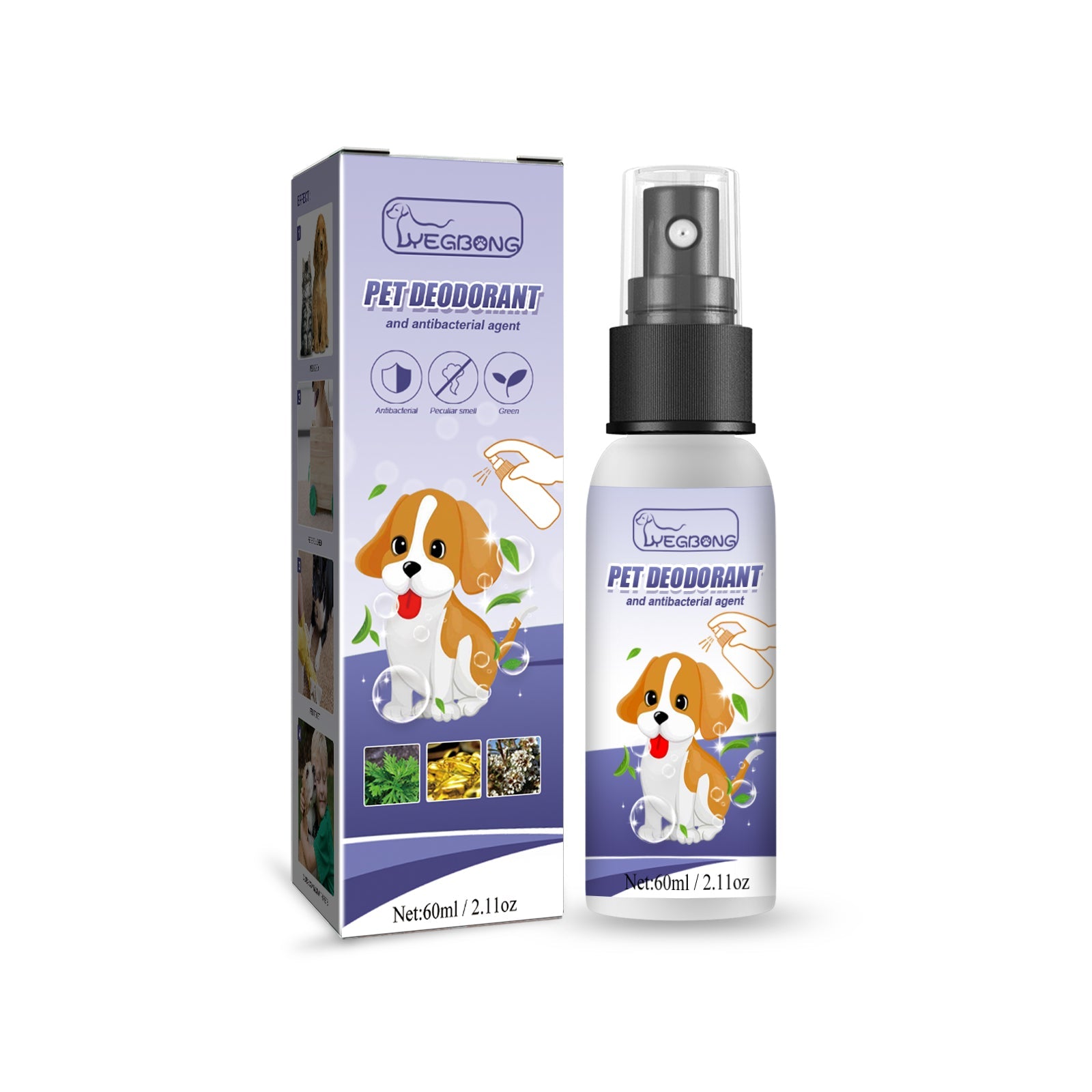 Pet Deodorant Spray: Odor Eliminator for Dog & Cat Urine