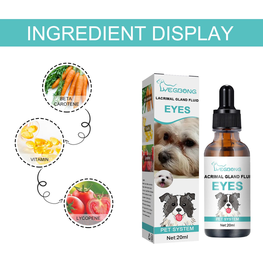 Tear Stain Remover Serum for Dogs & Cats: Topical Eye Care