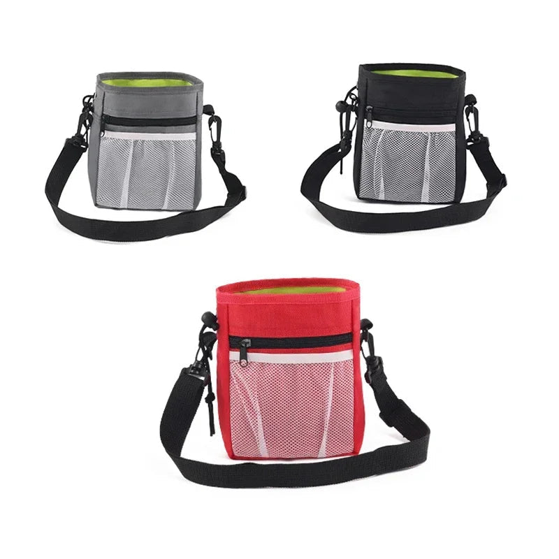 Dog Walking Treat Pouch: Crossbody Food Pocket - Majestic Pet Kingdom