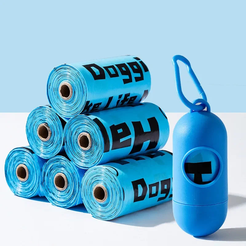 Biodegradable Dog Poop Bags: Printed Pet Waste Refills