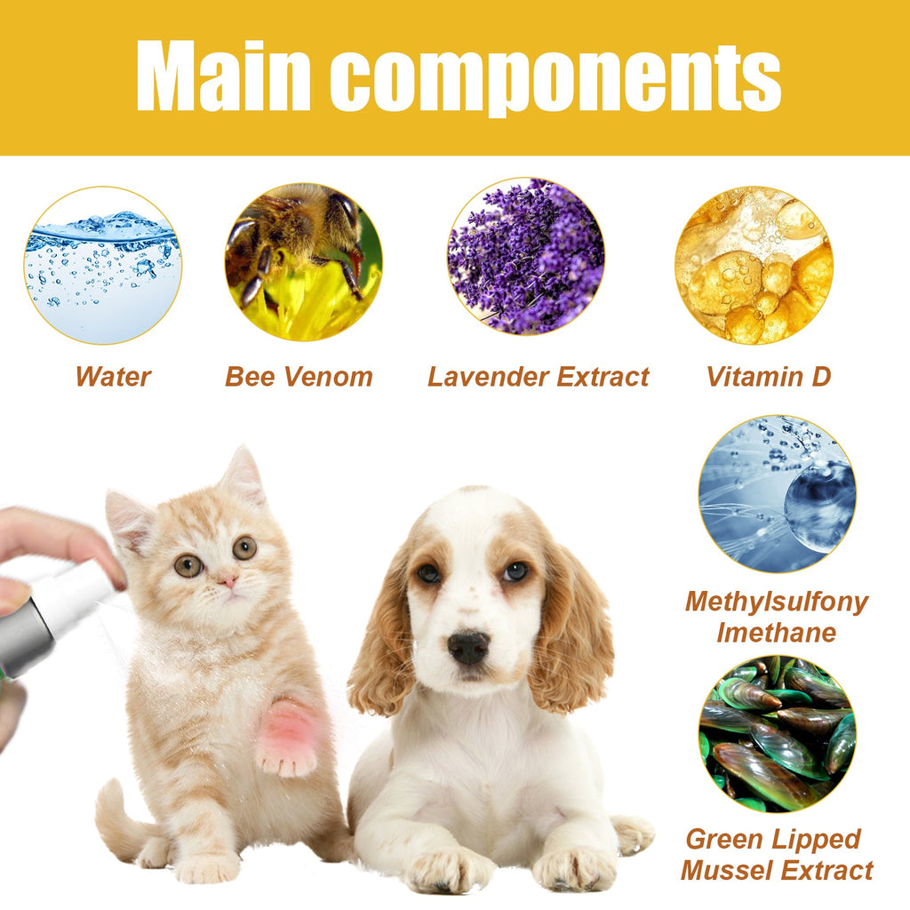 Joint Relief Spray for Dogs & Cats: Soreness & Muscle Care