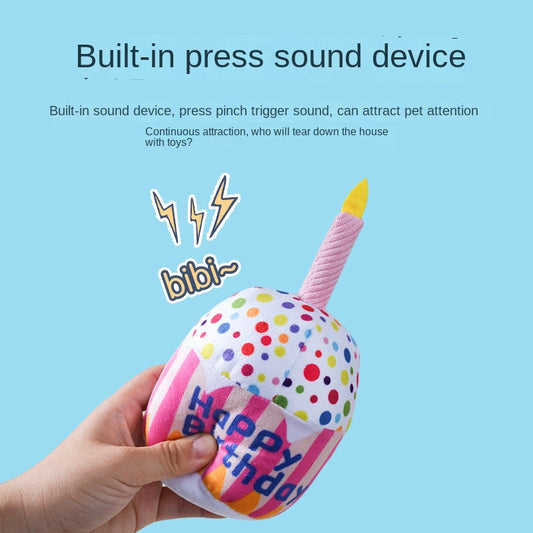pet-toy-birthday-cake-celebration-play-doll-dogs-with-sound-chew-function-small-cake-luxury-view-2 | Majestic Pet Kingdom