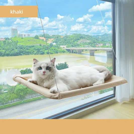 Upgrade cat hammock four season pet bed suction cup hanging cat bed folding window sill cat bed pet supplies - Detail Angle 2 | Majestic Pet Kingdom