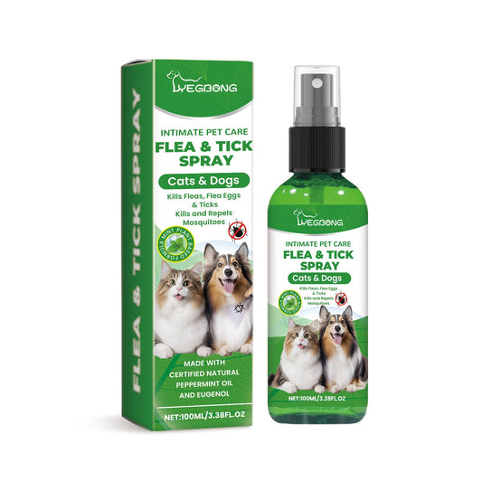 Pet Insect Repellent Spray, Dog And Cat Hair And Skin Insect Repellent Daily Gentle Cleaning And Care Agent | Purrfect Pet Kingdom