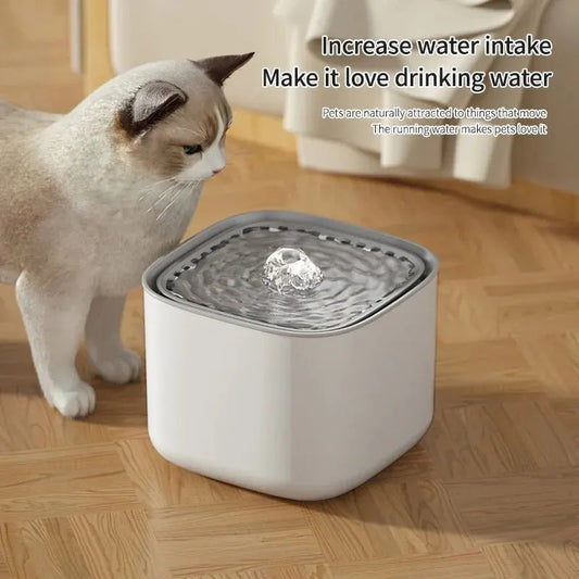 3L Large Capacity Canine Cat Dog Pet Circulating Filter Pet Fountain Feeder Automatic Water Dispenser with USB Port for Pets - Majestic Pet Kingdom