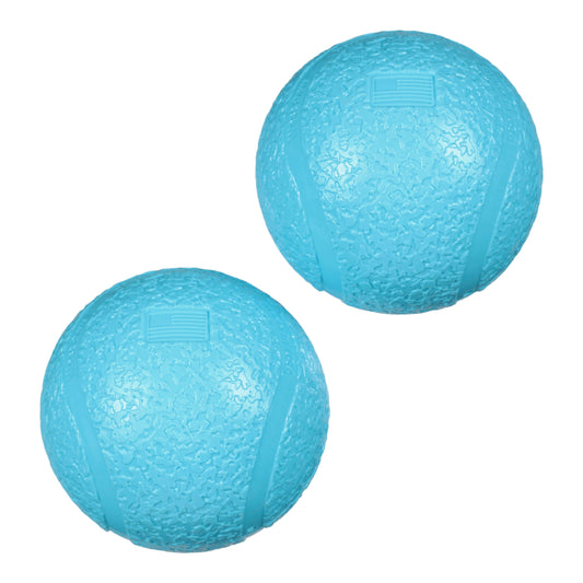 Boundr Small Dog Ball 2-Pack Aqua | Fetch & Chew Toy