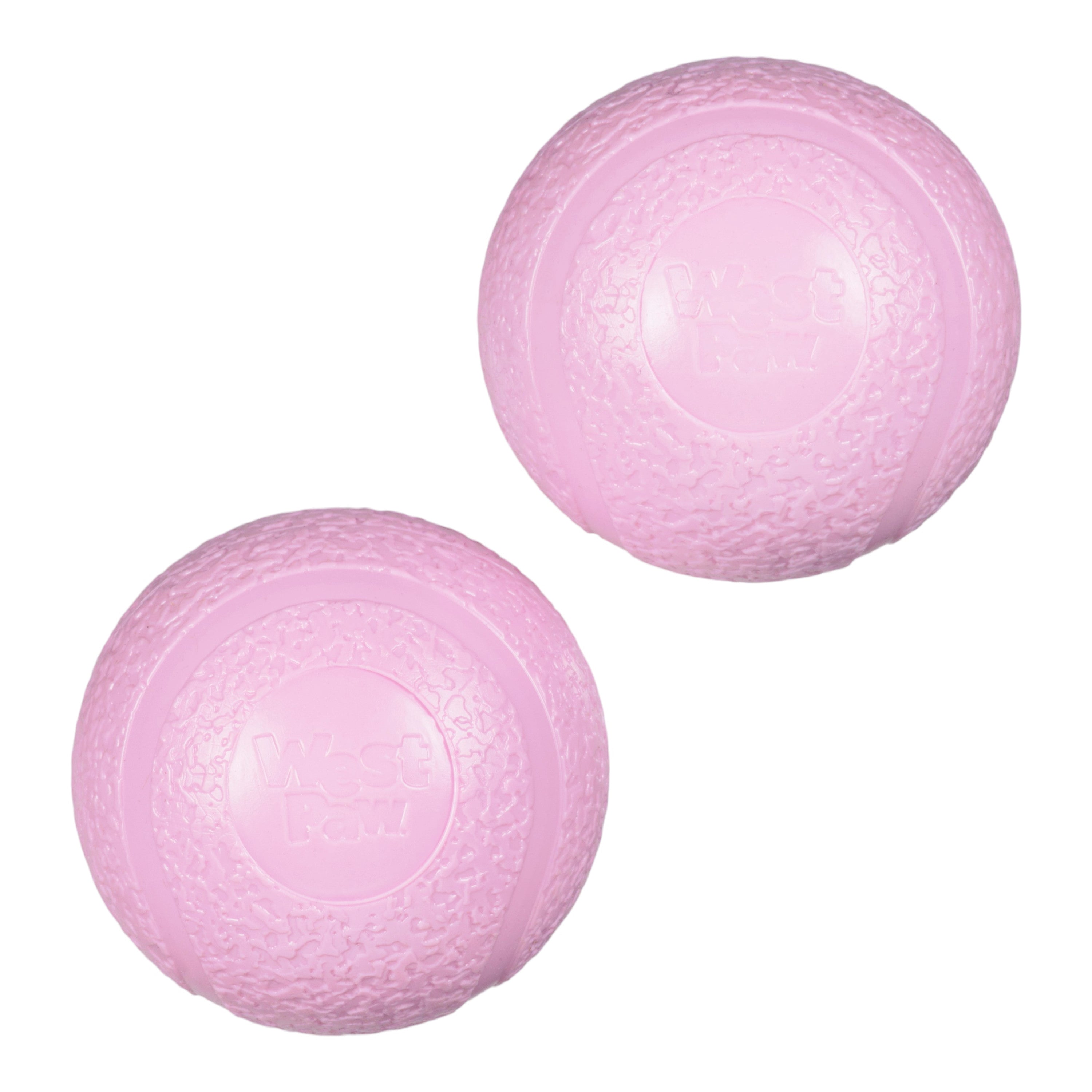 Boundr Small Dog Ball 2-Pack Bubblegum | Tough Chewers