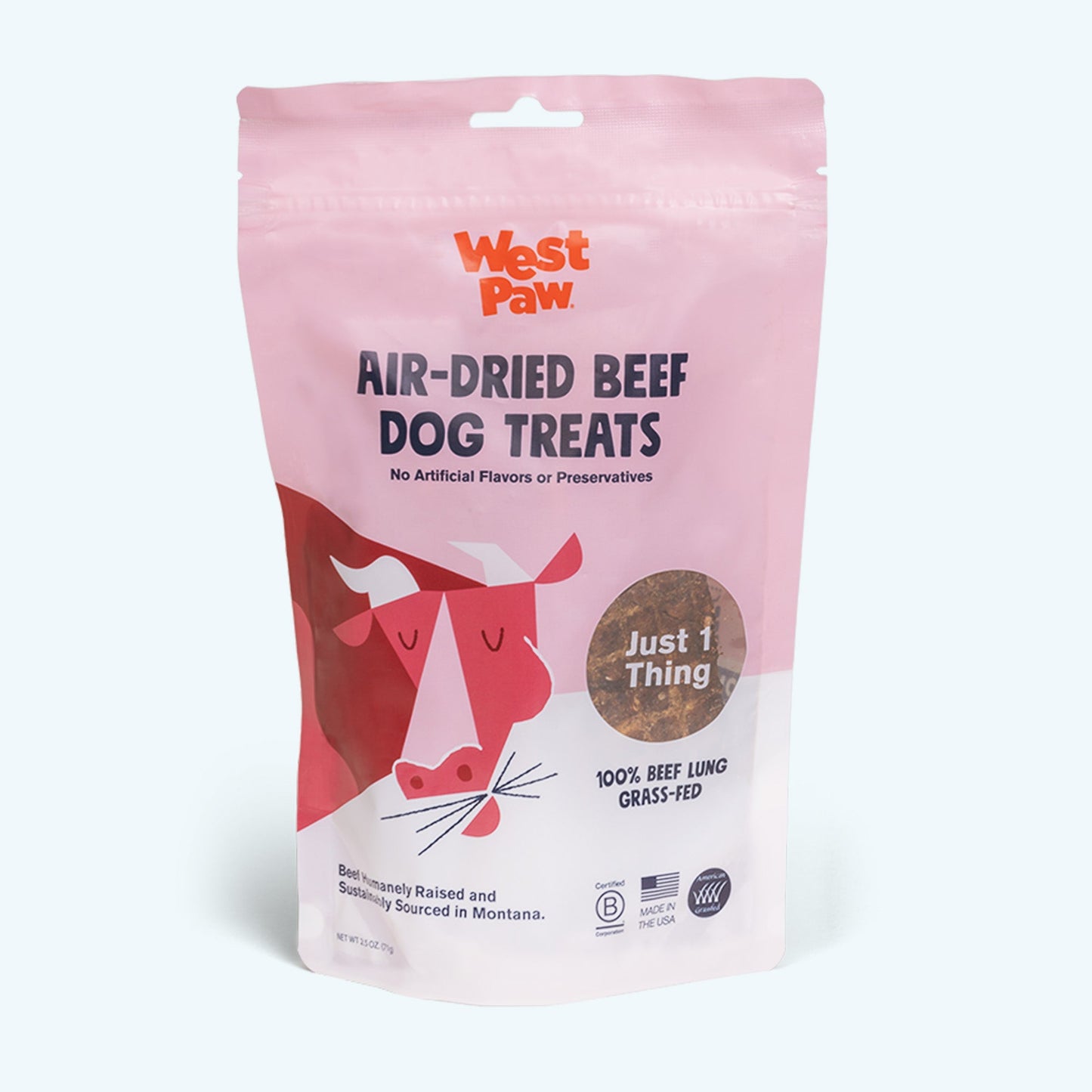 Dog Treats Beef Lung Dehydrated High Protein Chewy Bites 4oz