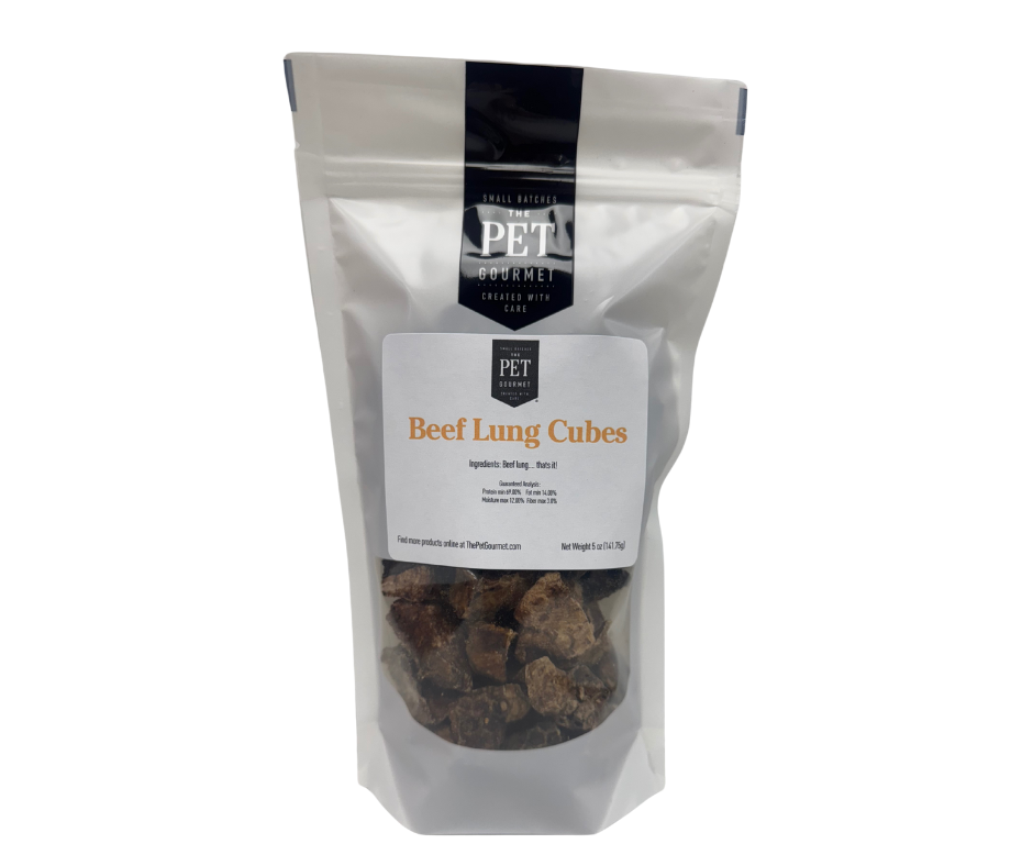 Beef Lung Cube, 5 oz Pet Wellness Essential Premium Design | Majestic Pet Kingdom™