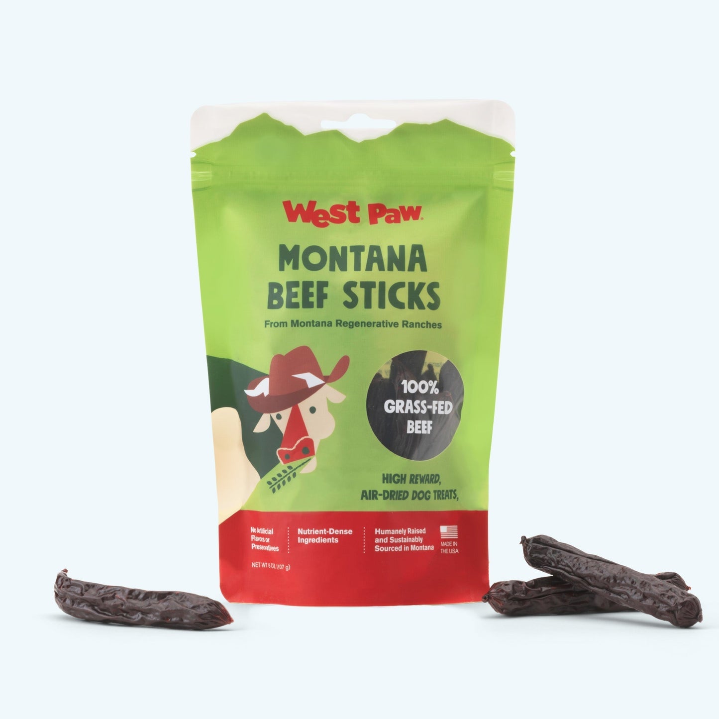 Dog Chews Beef Stick All-Natural High Protein Chewing Treat
