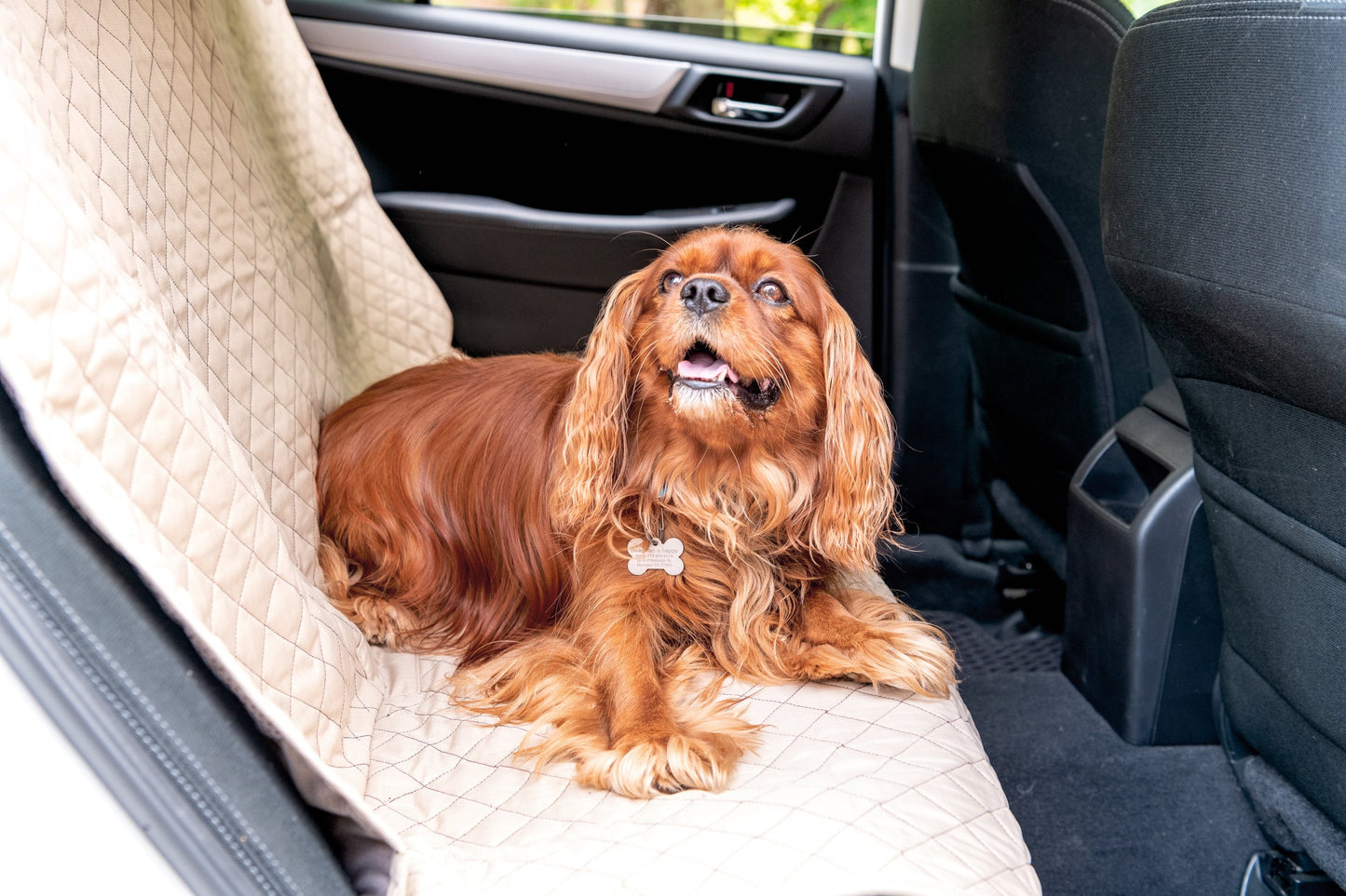 Dog Car Seat Cover TuffutLuxx Vehicle Travel Protector Mat