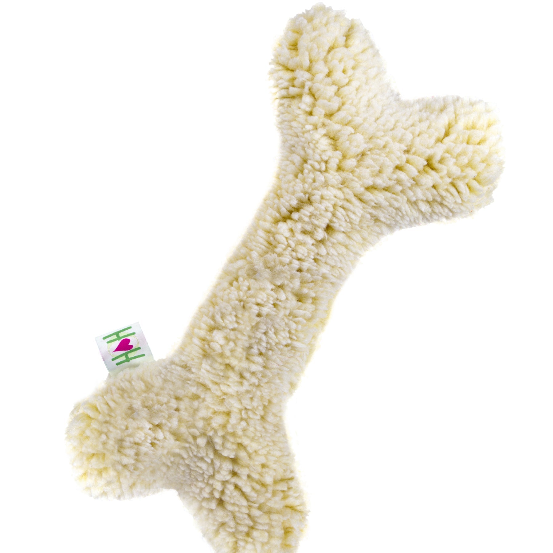HuggleFleece® 2' Plush Bone Dog Toy | The Finest Market