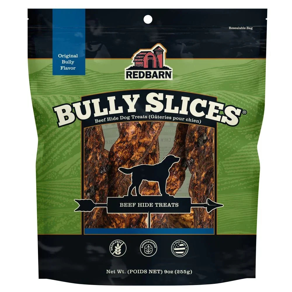 Dog Chews Redbarn Bully Slices Natural Beef Coated Chews 9oz