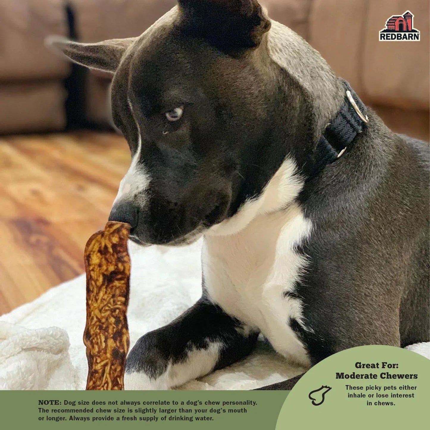 Dog Chews Redbarn Bully Slices Natural Beef Coated Chews 9oz